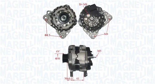 Alternator 063735695010