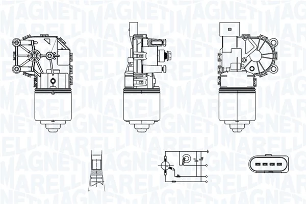 Wiper Motor 064350005010