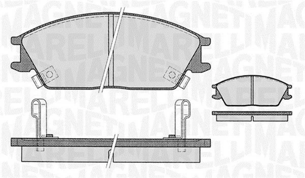 Brake Pad Set, disc brake 363916060459