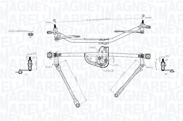 Wiper Linkage 085570742010