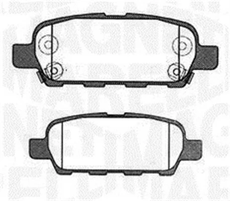 Brake Pad Set, disc brake 363916060473