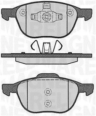 Brake Pad Set, disc brake 363916060244