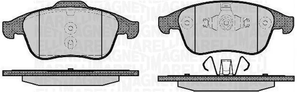 Brake Pad Set, disc brake 363916060672