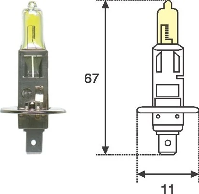 MAGNETI MARELLI 002571100000 Bulb, spotlight