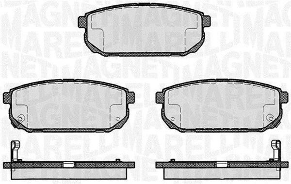 Brake Pad Set, disc brake 363916060448