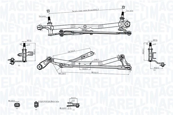 Wiper Linkage 085570736010