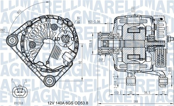 Alternator 063731406710