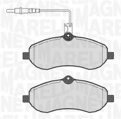 Brake Pad Set, disc brake 363916060193