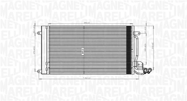 Condenser, air conditioning 350203821000