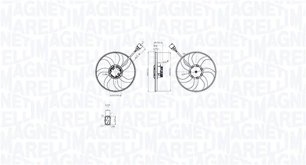 Fan, engine cooling 069422875010