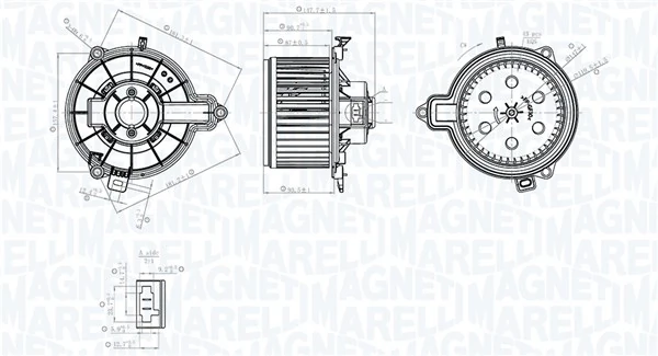 Interior Blower 069412782010