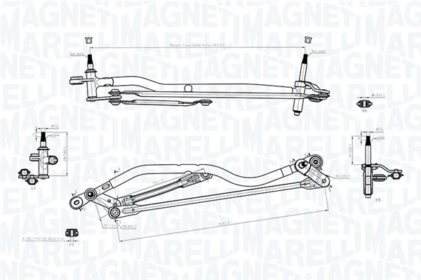 Wiper Linkage 085570756010
