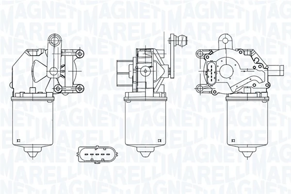 Wiper Motor 064050002010
