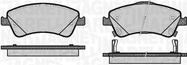 Brake Pad Set, disc brake 363916060665