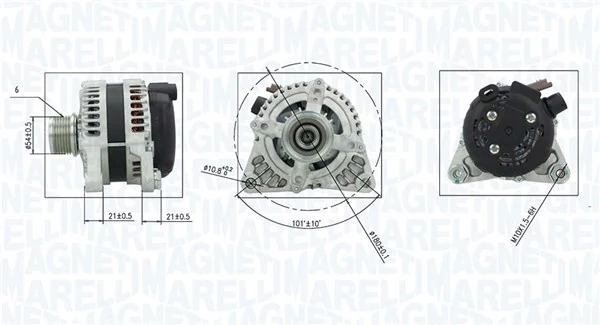 Alternator 063736372010
