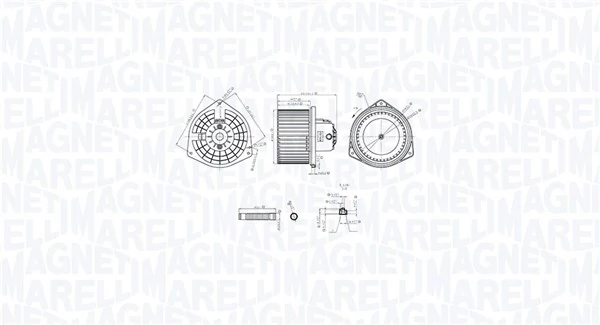 Interior Blower 069412765010